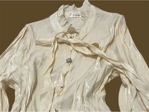 Elegant Cream Blouse