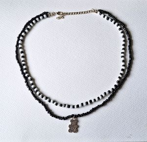 White&black Necklace