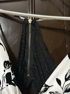 Flared Sexy V neck Dress