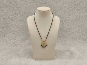 Exquisite Mangalsutra with Emerald Pendant