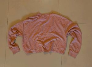 Pink San Francisco Cropped Sweatshirt