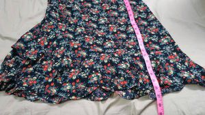 Chinese Inspired Floral Lace Sleeve Dress