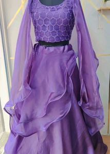 Stunning Purple Lehenga Choli