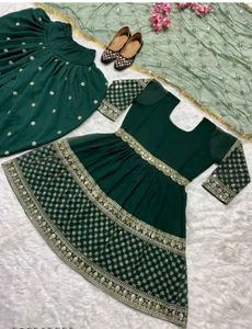 Elegant Green Kurta Set with Dupatta