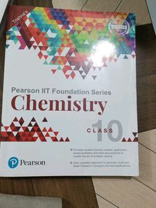 Pearson IIT Foundation Physics and chemistry book