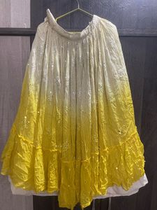 Yellow Heavy Lehenga Choli Set