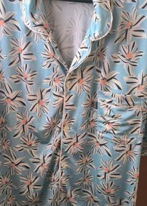 Cute Floral Pajama Set XXL