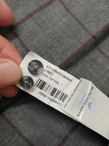 Blackberrys Men's Grey Checked Shirt
