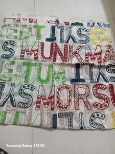 face  covering Alphabet Print Dupatta safe fir sun