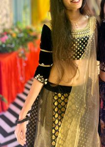 Black Lehnga 🖤