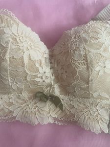 Elegant Lace Trim Bra