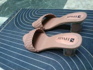 Stylish Beige Braided Slip-On Sandals