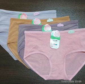 Comfortable Cotton Panties - Pack of 4