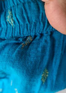 kurta palazo with cut dana work