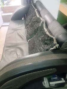 5 seater sofa rexin