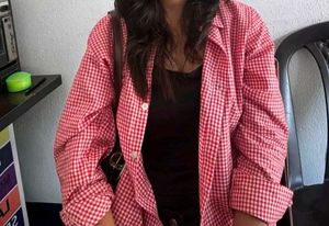 Red Gingham Overshirt