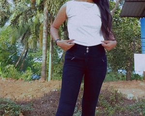 White Top With Golden Dotted Work