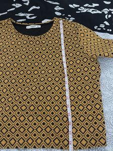 Stylish Geometric Print Top