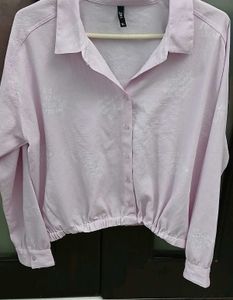 Light Pink Button-Up Shirt - New