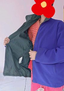 Blue 2in1 Fleece Jacket