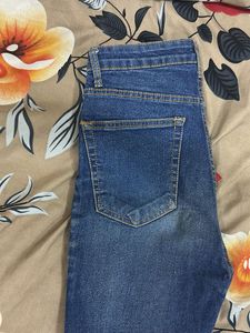 Dark Blue Denim Jeans