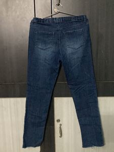 Navy Blue Skinny Jeans