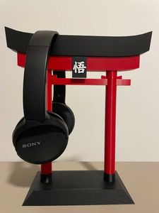 Unique Torii Gate Headphone Stand 3d printed