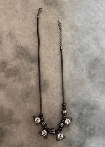 NAVRATRI SPECIAL: Geometric Crystal Necklace