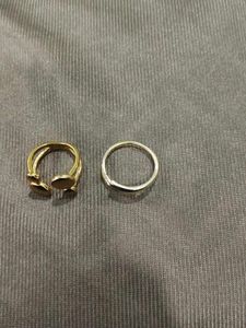 Set of 2 Unique Rings