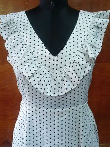Chic Polka Dot Maxi Dress