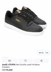 Puma One8 black sneakers
