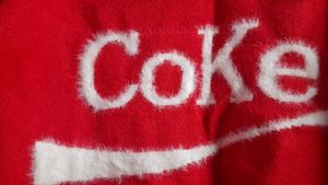 Coca Cola Coke Red Crop Sweater