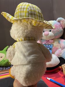 Cute Duck Plush Toy with Hat