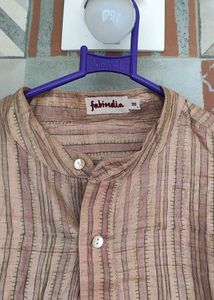 Men's Striped Kurta