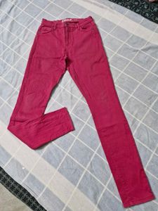 ONLY Pink Slim Fit Jeans