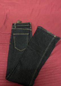 ZARA Dark Wash Flare Jeans