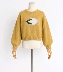 Mustard Yellow Winter Sweater with Cute Design