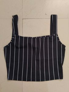 Striped Crop Top