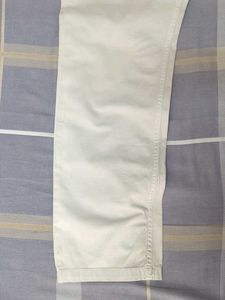 Men's Cream Chinos
