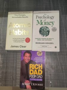 Atomic Habits Rich Dad And Psychology Of Money