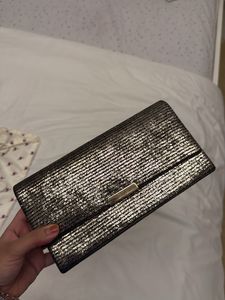 Sparkling Evening Clutch Bag With String