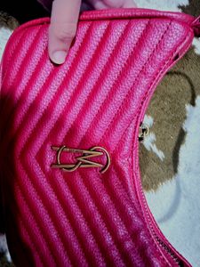 Steve Madden Pink Quilted Shoulder Bag