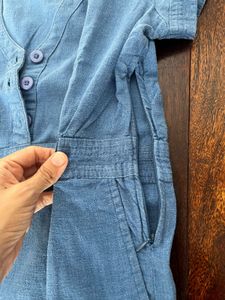 barely used blue Mango dress