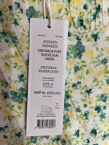 Forever New Veronica Puff Sleeve Sun Dress