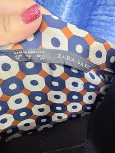 Geometric Print Tunic Shirt