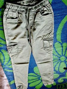 Olive Green Cargo Pants