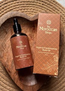 The Moroccan Shop Argan & Frankincense Body Oil
