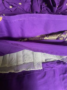 Royal Purple heavy Embroidered Lehenga Choli Set💜