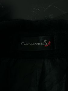 black pea coat