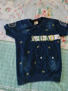 Boys Denim Outfit Set